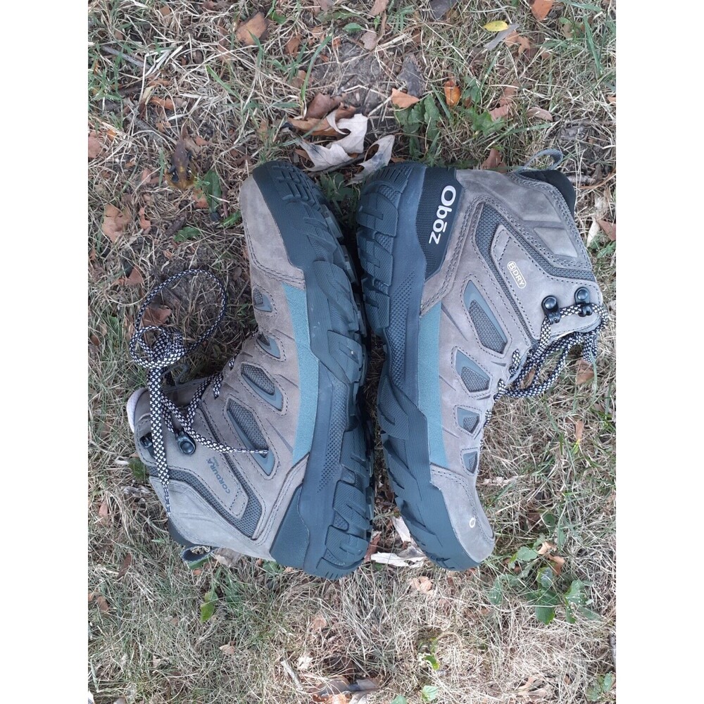 EUC Oboz Hiking Boots Sawtooth X Mid Waterproof Women’s 9.5W Gray Cushion - Picture 5 of 15